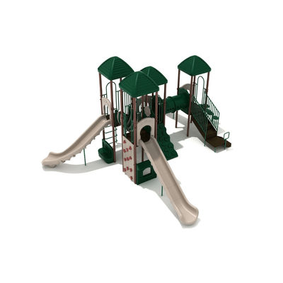 Projet de parc aquatique en plein air pour enfants équipement de terrain de jeu toboggan en plastique