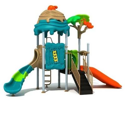ODM Terrain de jeux en plein air Jeux pour enfants Playhouse Glissière en plastique
