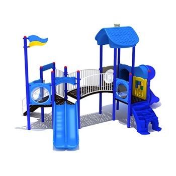 Un bon prix. OEM Terrain de jeux d'eau en plein air Playhouse de glissière en plastique pour enfants en ligne