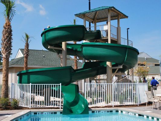 OEM équipement de parc d'attractions aquatiques jeu toboggan en fibre de verre