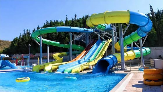 ODM Outdoor Water Attract Park Pool Accessoires Glissière en fibre de verre pour les adultes