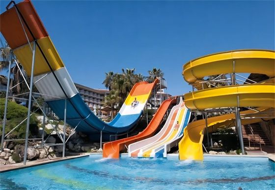 Vente à chaud OEM Chine en gros équipement de terrain de jeux pour enfants toboggans d'eau