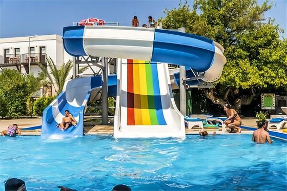 ODM installations de parc aquatique piscine commerciale glissières de jeux d'eau pour enfants