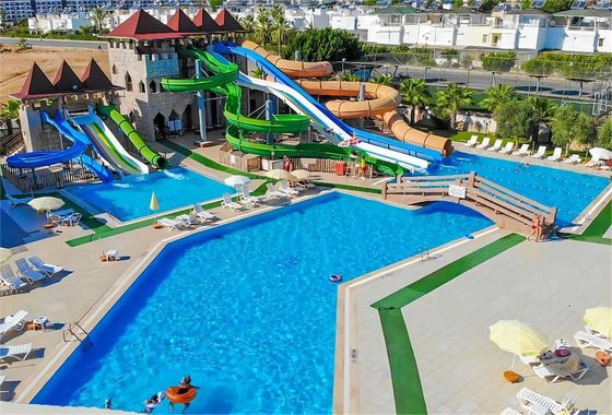 Parcs d'attractions Produits de parc Fibre de verre Glissière pour enfants