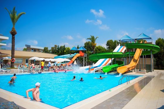 Parcs d'attractions pour enfants Natation Jeux pour enfants Équipement Fibre de verre toboggans