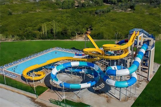 Parcs aquatiques en plein air Amusement Rides Playhouse Slide pour les enfants