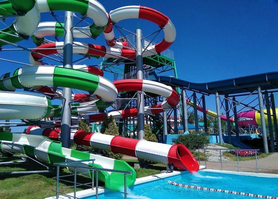 Un bon prix. ODM Guangdong Dapeng Amusement Technology Co Ltd Parc Jeux de piscine Ride Kid Playground Glissière à eau en fibre de verre en ligne