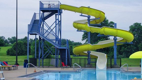 Parc d'attractions Équipement de jeux pour enfants Petit terrain de jeux Glissière d'eau
