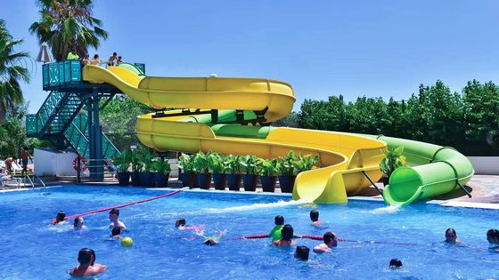 Parcs d'attractions aquatiques pour enfants Jeux en plein air Glissière pour adultes
