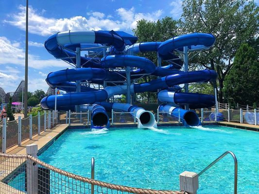 Commercials pour enfants Amusement Parcs aquatiques Jeux piscine toboggan pour enfants