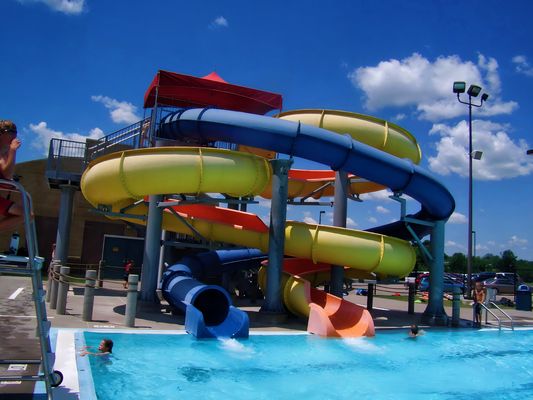 Parcs aquatiques enfants terrain de jeux d'eau équipement de jeux d'été toboggan aquatique