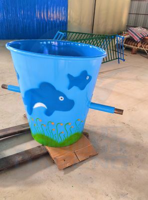 Commercial Hotel Spray Water Splash Pad Equipement de jeu de jeu Seau pour enfants