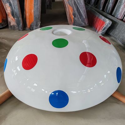 Parc aquatique terrain de jeux éclaboussures d'eau champignons de pluie pour enfants