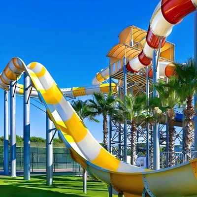 Un bon prix. Piscine en plein air Fibre de verre Slide de jeu d'eau amusant en ligne