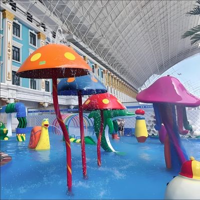 Un bon prix. Petites fontaines en forme de champignon en fibre de verre pour machines d'amusement pour enfants en ligne