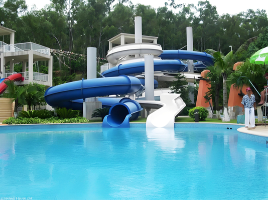 Un bon prix. Hot Sale Fiberglass Slide Water Park Swimming Pool Amusement Machine Equipment Water Slide Manufacturer en ligne