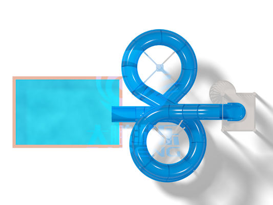 Un bon prix. 6m Height Commercial Water Slide with >150 Person Capacity and 30-60 Days Delivery en ligne