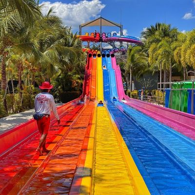 Un bon prix. Commercial Water Park Slide with 6-10mm Thickness Fiberglass for 5-10 Passengers and 100-500kg Capacity en ligne