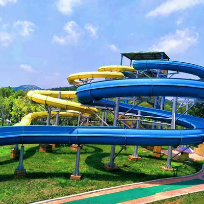 Un bon prix. Customized Size Colorful Fiberglass Water Slide for Outdoor Water Parks and Pools en ligne