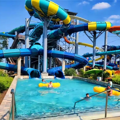Un bon prix. Commercial Fiberglass Water Park Slide with 12 Months Warranty and 100-500kg Max Capacity for Outdoor Fun en ligne