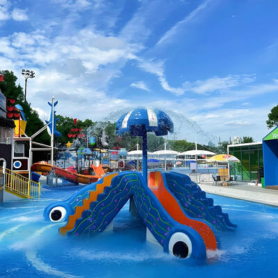 Un bon prix. Jeux d'eau Skits Fontaine parc aquatique commercial piscine pour enfants Construction métallique en fibre de verre acier galvanisé avec garantie d'un an en ligne