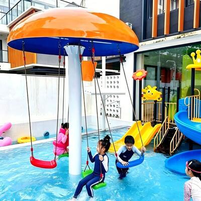 Un bon prix. Équipement interactif de jeu aquatique en fibre de verre en acier galvanisé Pad d'éclaboussure à champignons pour parc aquatique commercial piscine pour enfants en ligne