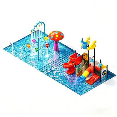 qualité 7x15m Family Water Slide Playground Swim Pool Amusement Park Design Simple For Children Usine
