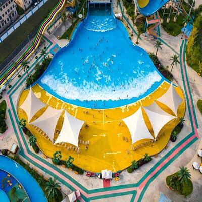 Un bon prix. Équipement de parc aquatique pour les centres de villégiature et les piscines en ligne