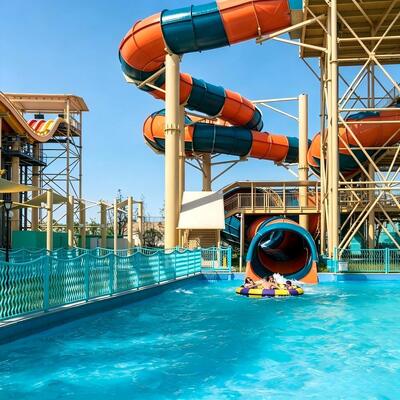 Un bon prix. Toboggan aquatique en spirale commercial en fibre de verre pour parc aquatique, parc à thème, complexe touristique avec CE en ligne