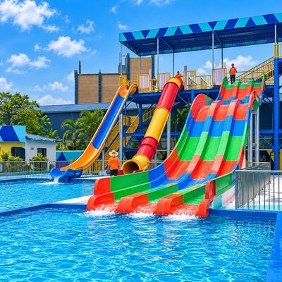 qualité Parcs aquatiques en fibre de verre pour adultes et enfants Usine