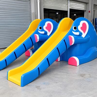 Qualité Toboggans aquatiques animaux en fibre de verre pour piscines pour enfants avec voies simples ou jumelles ROHS Usine