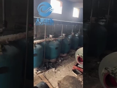 Équipement de parc aquatique de lacs en fibre de verre Glissière privée de piscine, glissière en fibre de verre pour parc aquatique commercial