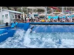 Les adultes profonds finaux de piscine de vague de ressac surfent la machine de simulateur adaptée aux besoins du client