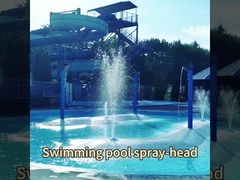 Tunnel à jet en acier inoxydable et en laiton, équipement de piscine