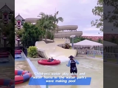 Parc aquatique Aqua Play professionnel Glissière en fibre de verre, Glissière en fibre de verre