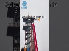 Glissière d'eau à grande vitesse de frisson de fibre de verre de glissière de parc aquatique pour la station commerciale de parc d'attractions